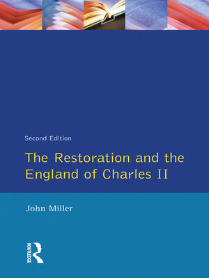 cover image of The Restoration and the England of Charles II